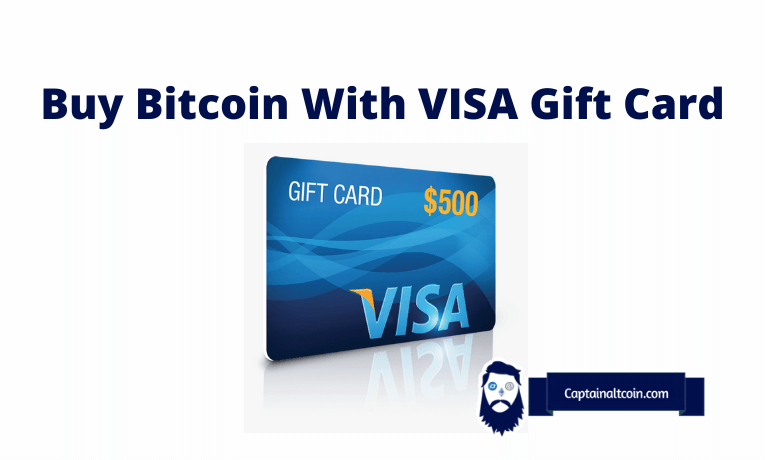 How To Buy Bitcoin With VISA Gift Card in 2025 [Instantly!]